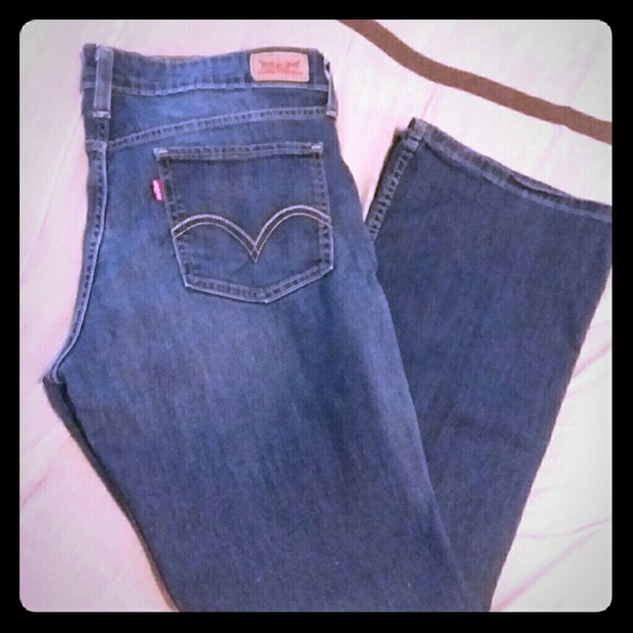 Levi's Denim - Levis 518 Superlow denim flare jeans sz 13